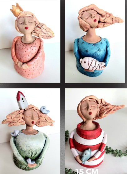 Pottery pop 15cm