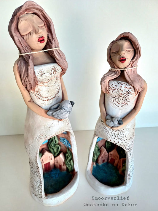 Pottery toneel poppies