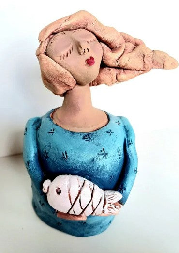 Pottery pop 15cm