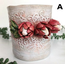 Roos en Protea Potjies
