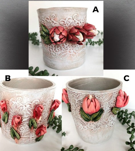 Roos en Protea Potjies