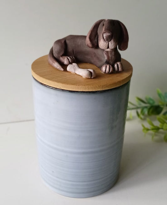 Brown Dog treat bottle
