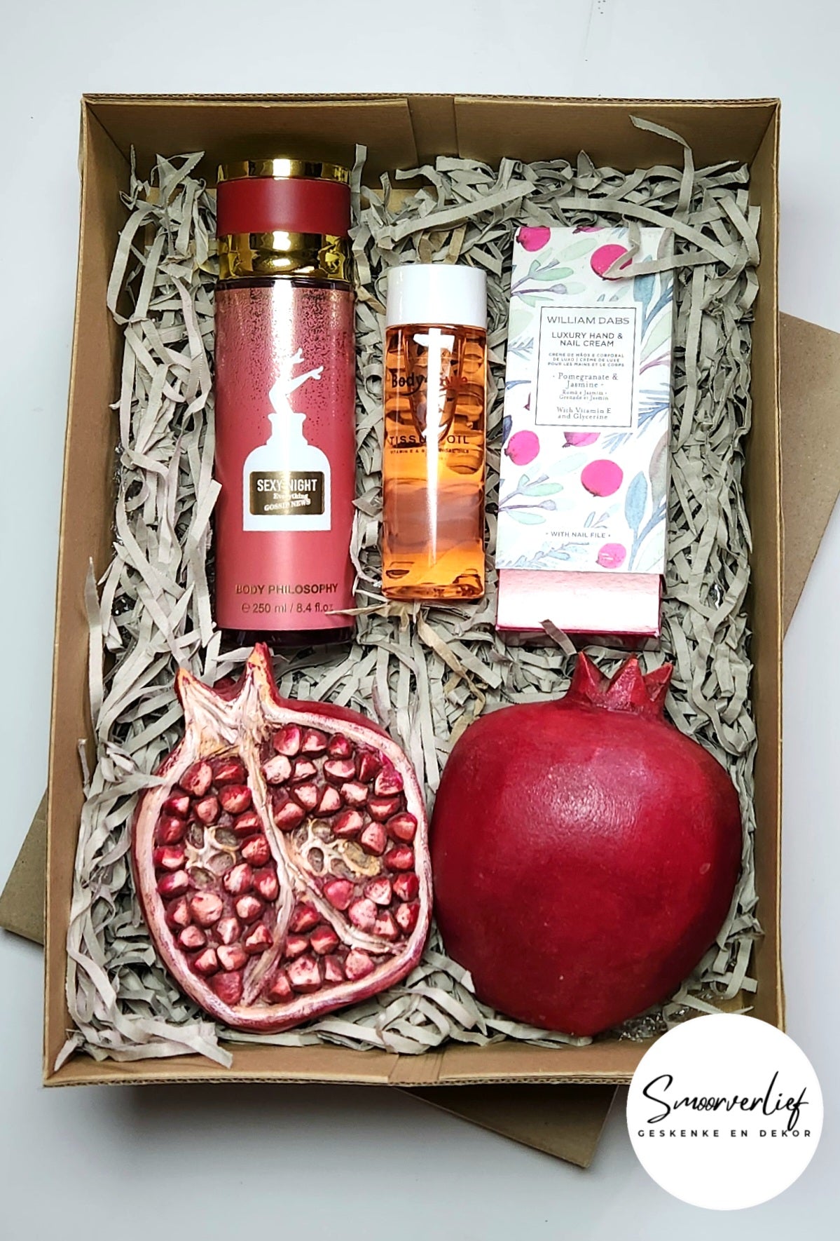 Granaat stel geskenk boks