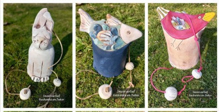 Pottery Klok diere