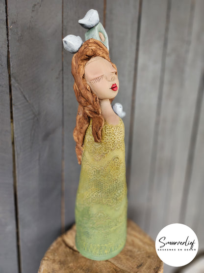 Pottery pop met huisie