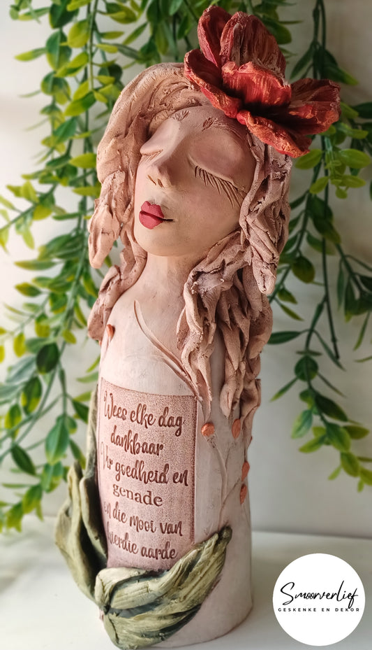 Pottery pop met blo.