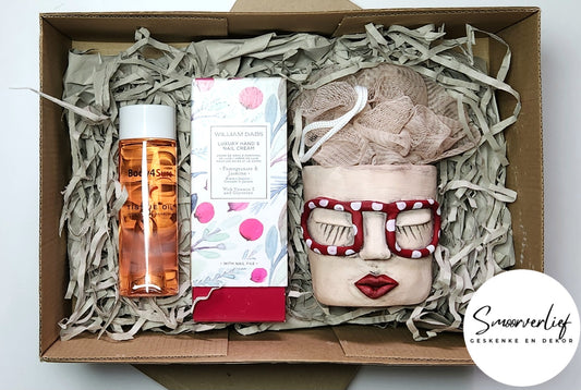 Pottery Pot geskenk boks